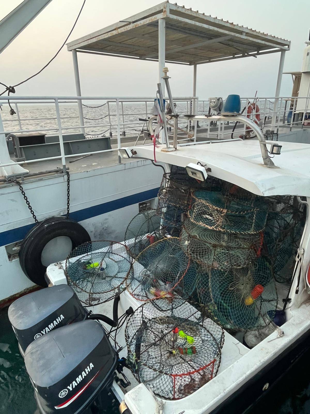 "خفر السواحل" يضبط 46 مصيدة مخالفة ضمن جهود حماية البيئة البحرية