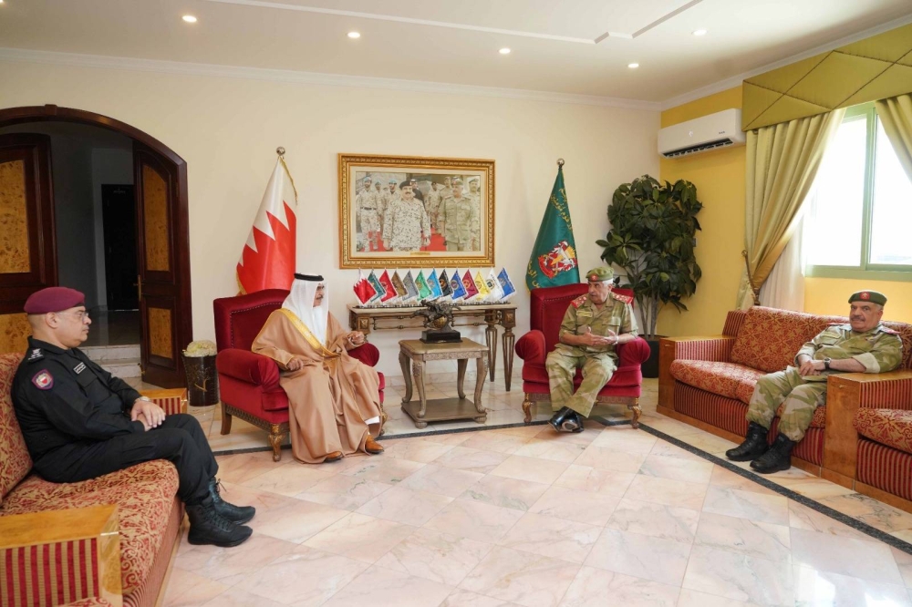 رئيس الحرس الوطني يستقبل وزير الداخلية