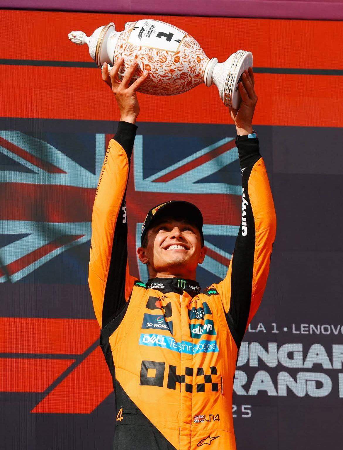 فوز مزدوج لفريق مكلارين بجائزة المجر الكبرى للفورمولا 1