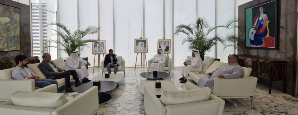 رئيس المجلس الوطني للفنون يلتقي مجلس إدارة جمعية البحرين للفن المعاصر