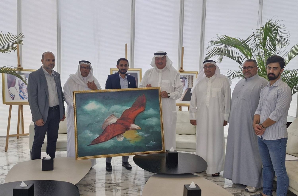 رئيس المجلس الوطني للفنون يلتقي مجلس إدارة جمعية البحرين للفن المعاصر