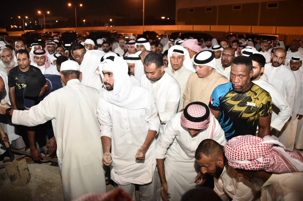 البحرين والمحرق تودعان إبنهما البار حمد شريدة