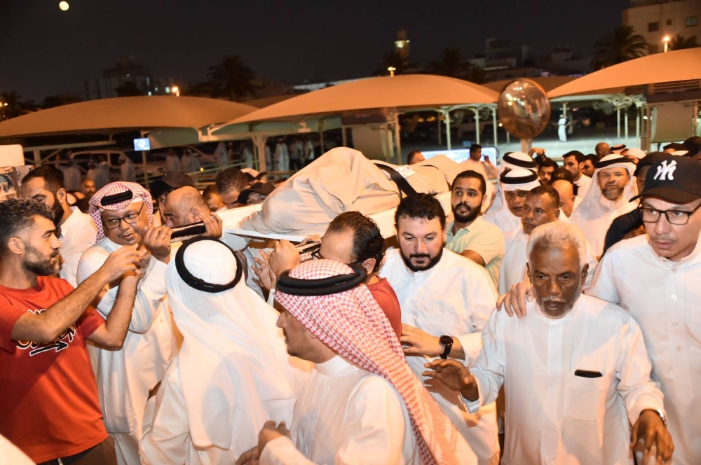 البحرين والمحرق تودعان إبنهما البار حمد شريدة