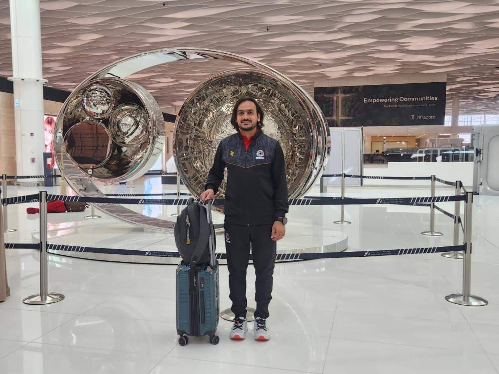 الحكم الدولي عباس بوحسان يشارك في إدارة منافسات سباق الدواثلون بدورة الألعاب العالمية بالصين