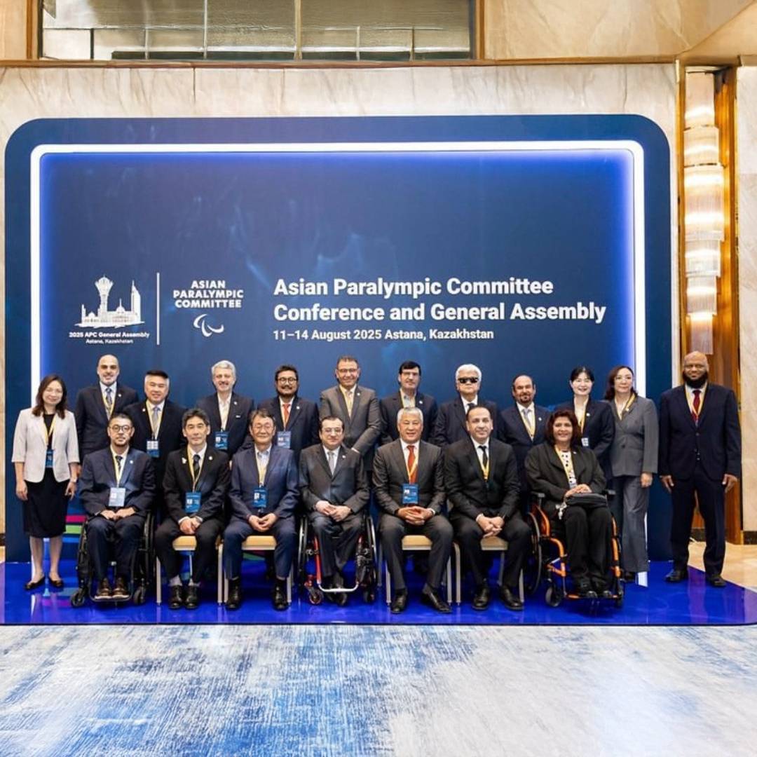محمد بن دعيج يشارك في اجتماع اللجنة البارالمبية الآسيوية في كازاخستان