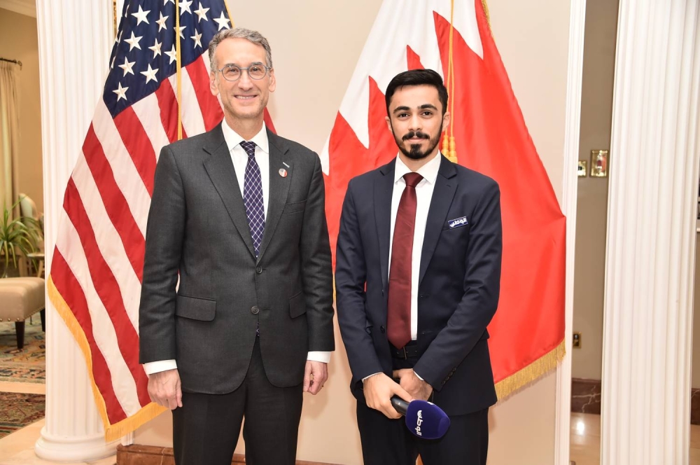 سفير واشنطن: العلاقات البحرينية الأمريكية أكثر قوة وعمقاً من أي وقت مضى