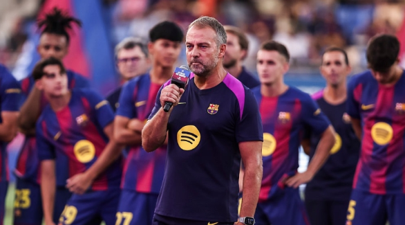 هانز فليك يعلن رضاه عن أداء برشلونة في كأس خوان جامبر