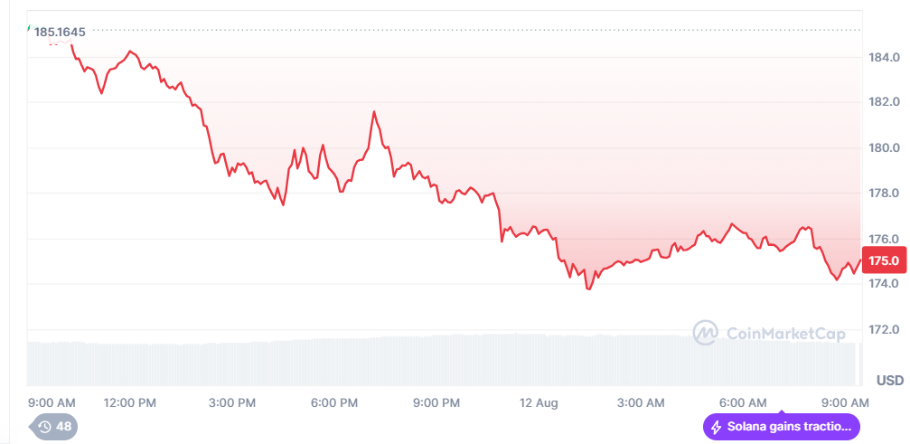 سعر سولانا مقابل الدولار اليوم 12 أغسطس 2025 وتحليل شامل لحركة السوق