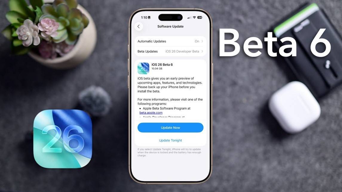 آبل تكشف عن تحديث iOS 26 بيتا 6 بمزايا جديدة وتجربة أكثر سلاسة