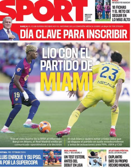 باريس سان جيرمان وتوتنهام يتصدران الصحف العالمية قبل نهائي السوبر الأوروبي