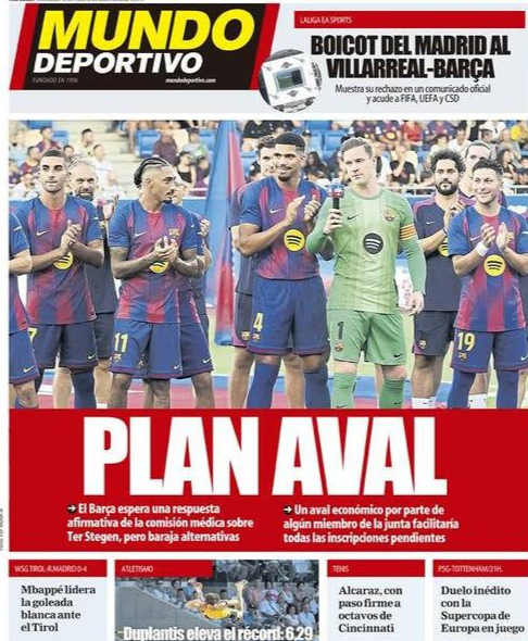 باريس سان جيرمان وتوتنهام يتصدران الصحف العالمية قبل نهائي السوبر الأوروبي