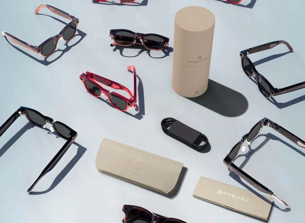 HTC Vive Eagle AI منافس جديد لنظارات Meta الذكية