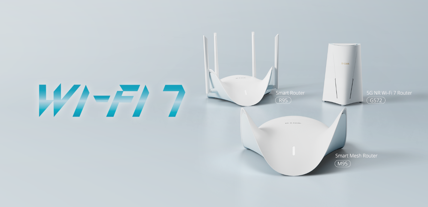 D-Link تطلق ثلاثة راوترات Wi-Fi 7 جديدة مع ميزات ذكاء اصطناعي وخيار G5