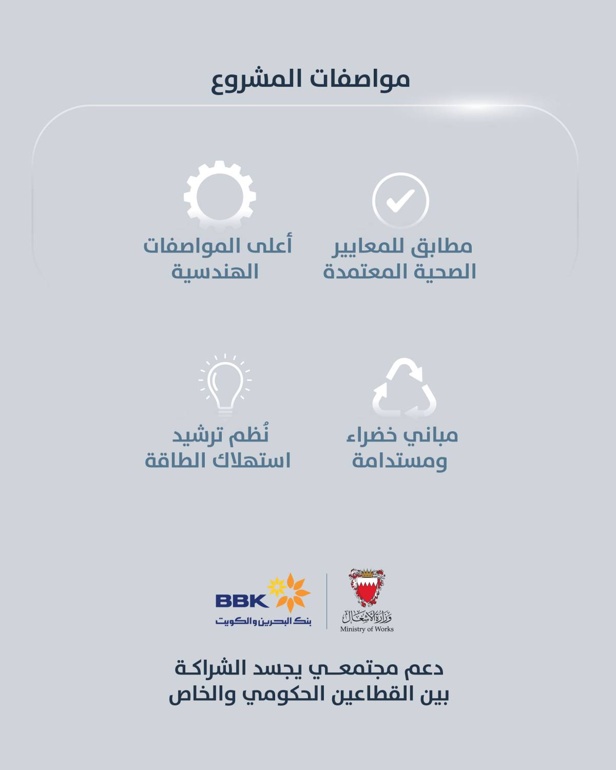 الوكيل المساعد لمشاريع البناء والصيانة بوزارة الأشغال: بدء الأعمال الإنشائية لمشروع مركز البحرين والكويت الصحي في قلالي