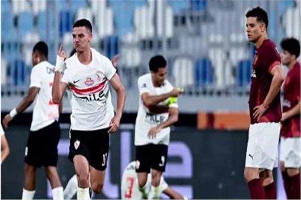 قائمة الزمالك ضد المقاولون العرب في الدوري المصري
