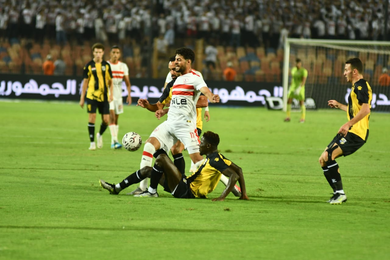 تفاصيل مباراة الزمالك ضد المقاولون العرب اليوم في الدوري المصري