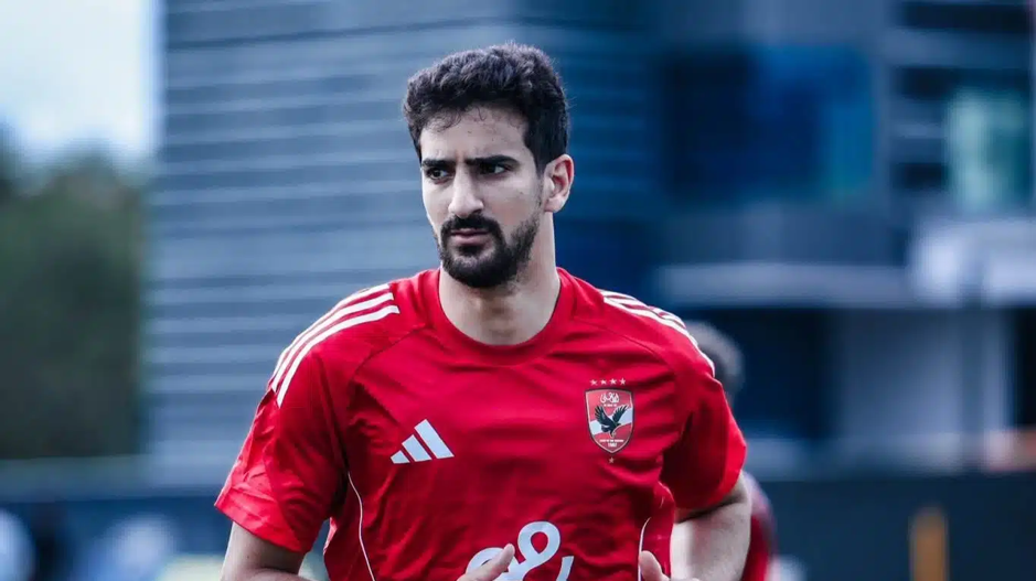 إصابة محمد على بن رمضان بإجهاد بعد مباراة الأهلي ضد فاركو.. وفحص طبي بعد 48 ساعة