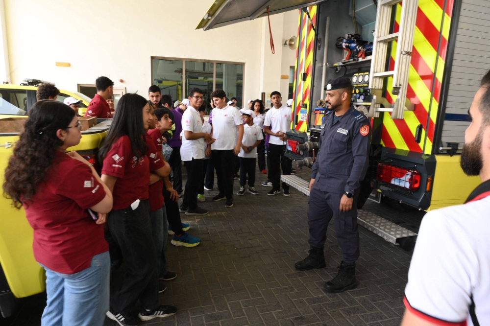 تجربة المضمار الوعر وزيارة الدفاع المدني ومحاضرات وفعاليات متنوعة