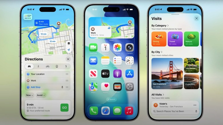 iOS 26 يعزز خرائط أبل بميزة البحث بصيغة المحادثة الطبيعية