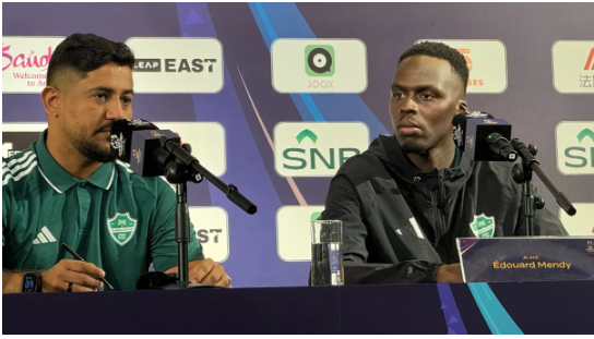الأهلي السعودي ضد القادسية في السوبر.. تصريحات إدوارد ميندي قبل القمة