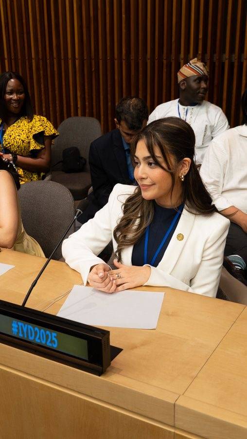 طلبة الجامعة الأمريكية بالبحرين يشاركون في المؤتمر السنوي لجمعية الشباب في نيويورك