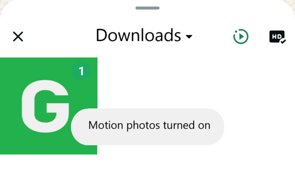 طريقة استخدام ميزة الصور المتحركة في واتساب