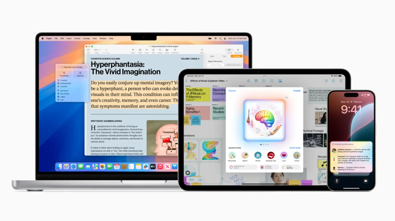 ابتكارات جديدة من "Apple Intelligence" تغيّر طريقة استخدامك للآيفون