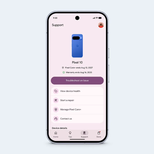 جوجل تطلق تطبيق My Pixel لتجربة أكثر شمولًا لمستخدمي هواتف بيكسل