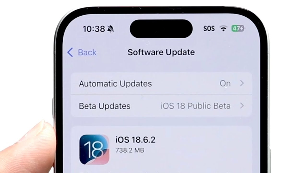 تحديث iOS 18.6.2 يقترب من الإطلاق الرسمي على أجهزة آيفون
