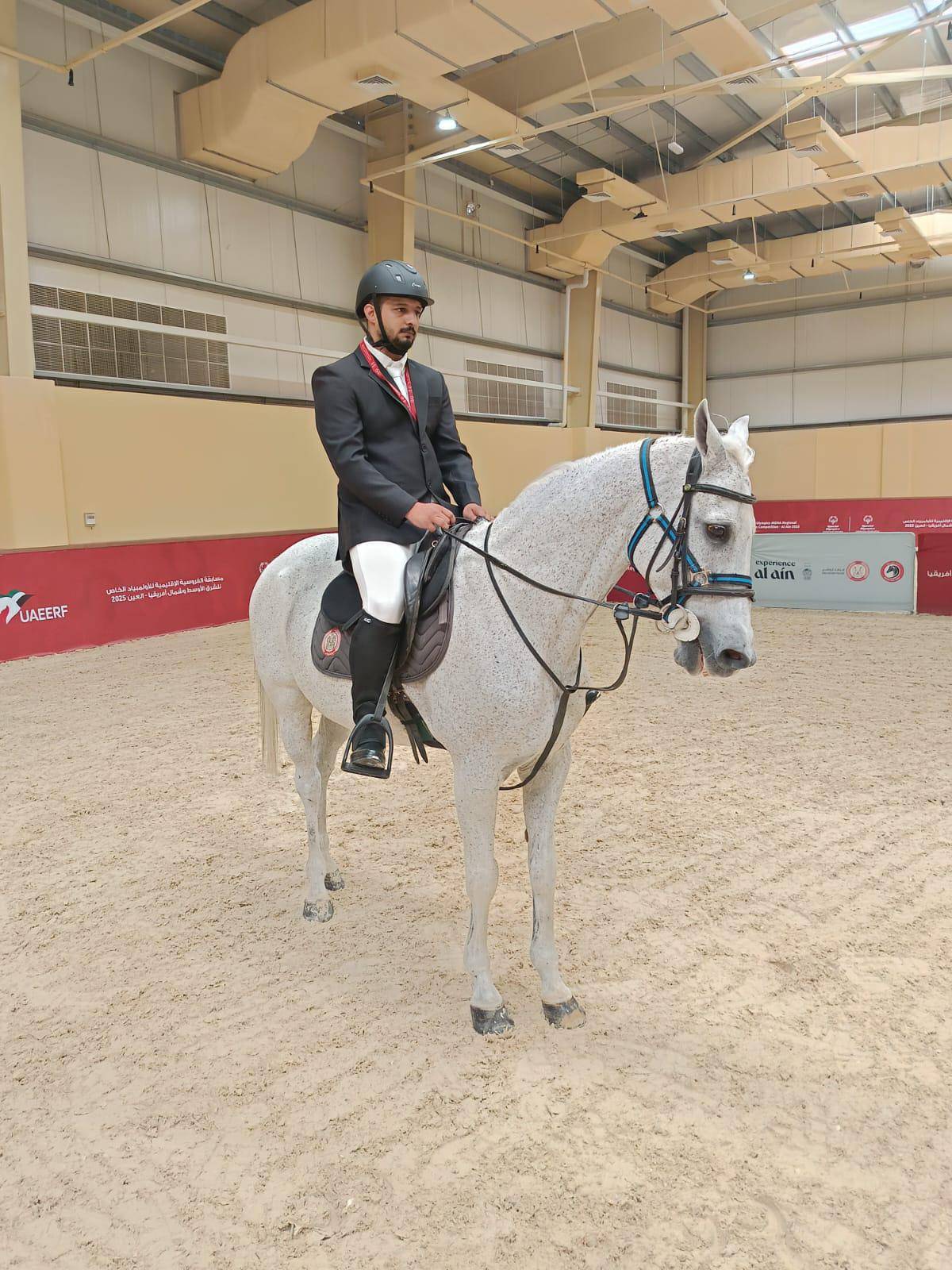 بعثة الأولمبياد للفروسية تصل العين للمشاركة في المسابقة والدورة التدريبية الإقليمية