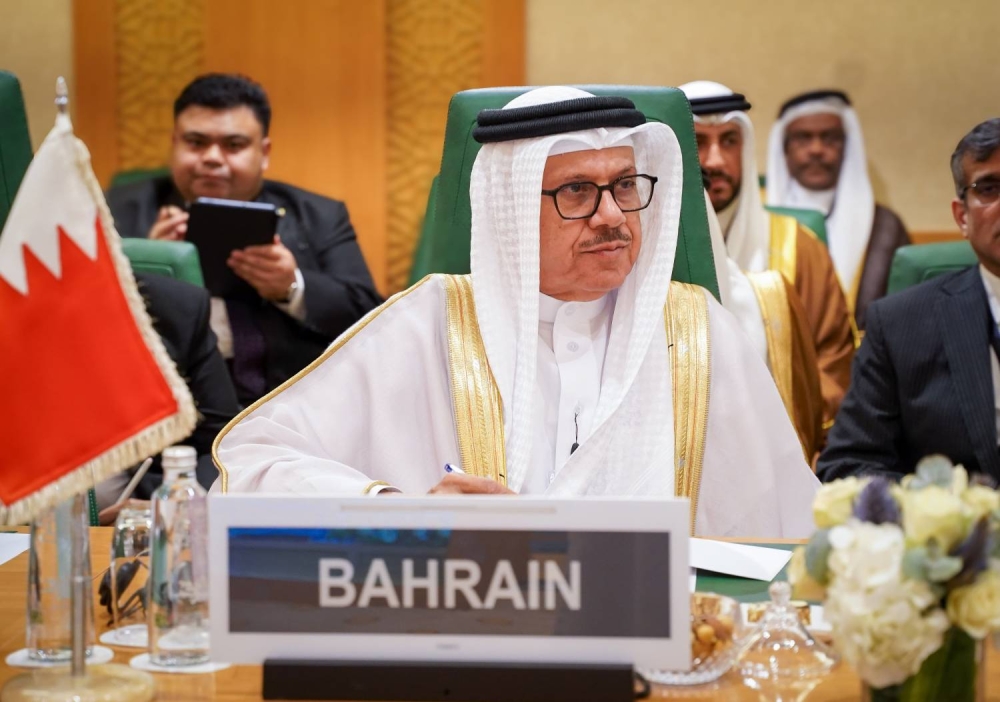 وزير الخارجية: البحرين ستجعل قضية فلسطين أولوية خلال عضويتها بمجلس الأمن