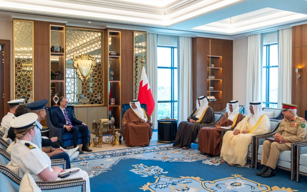 نائب جلالة الملك ولي العهد: العلاقات التاريخية الراسخة بين البحرين وأمريكا آخذةٌ في التقدم نحو مستويات أكثر تطورًا على كافة الأصعدة وخاصة العسكري والدفاعي