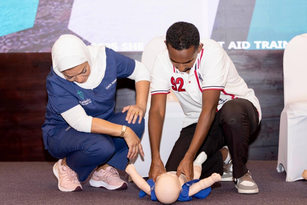 "الملكية للأعمال الإنسانية" تنظم دورة "دعم الحياة الأساسية للكوارث"