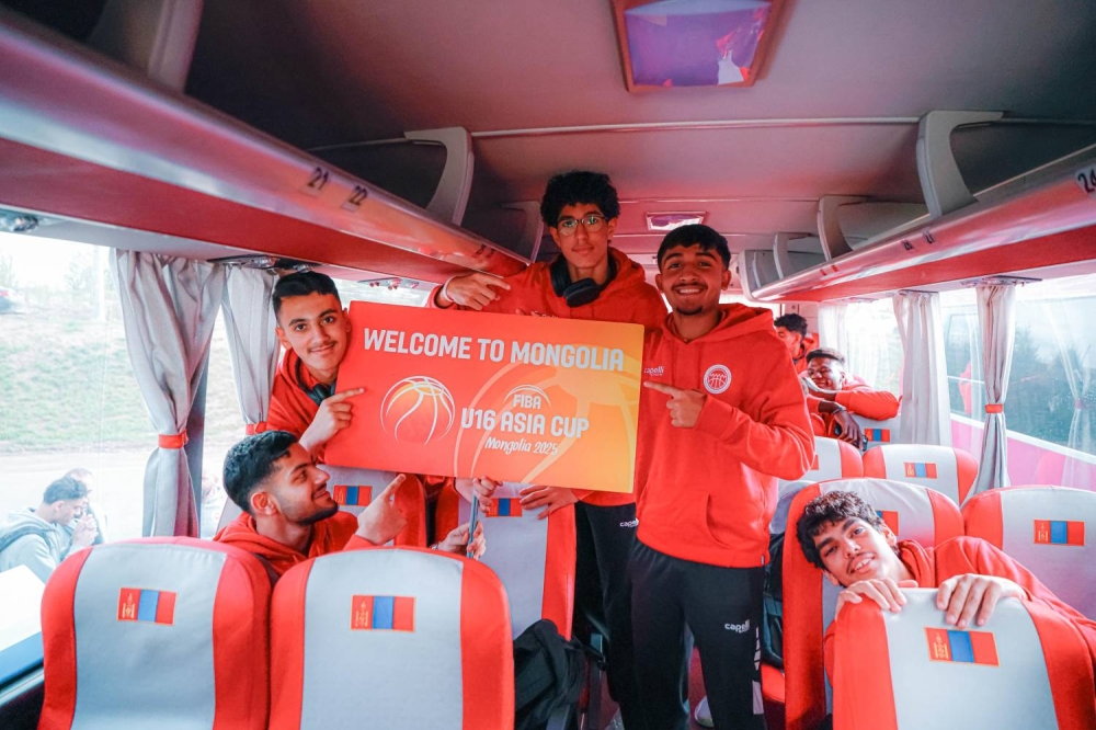 منتخبنا الوطني لكرة السلة يصل منغوليا استعدادًا لكأس آسيا تحت 16 عامًا