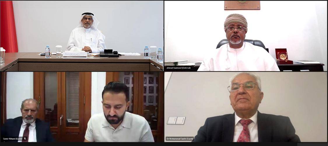 النائب قراطة يترأس اجتماع اللجنة المالية للاتحاد البرلماني العربي