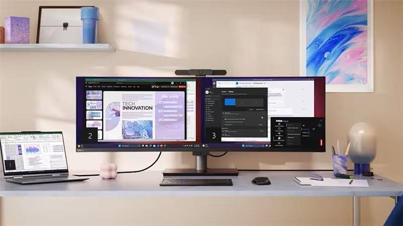 شراكة بين BOE وLenovo لتطوير شاشات ThinkVision P بتقنيات عرض موفرة للطاقة