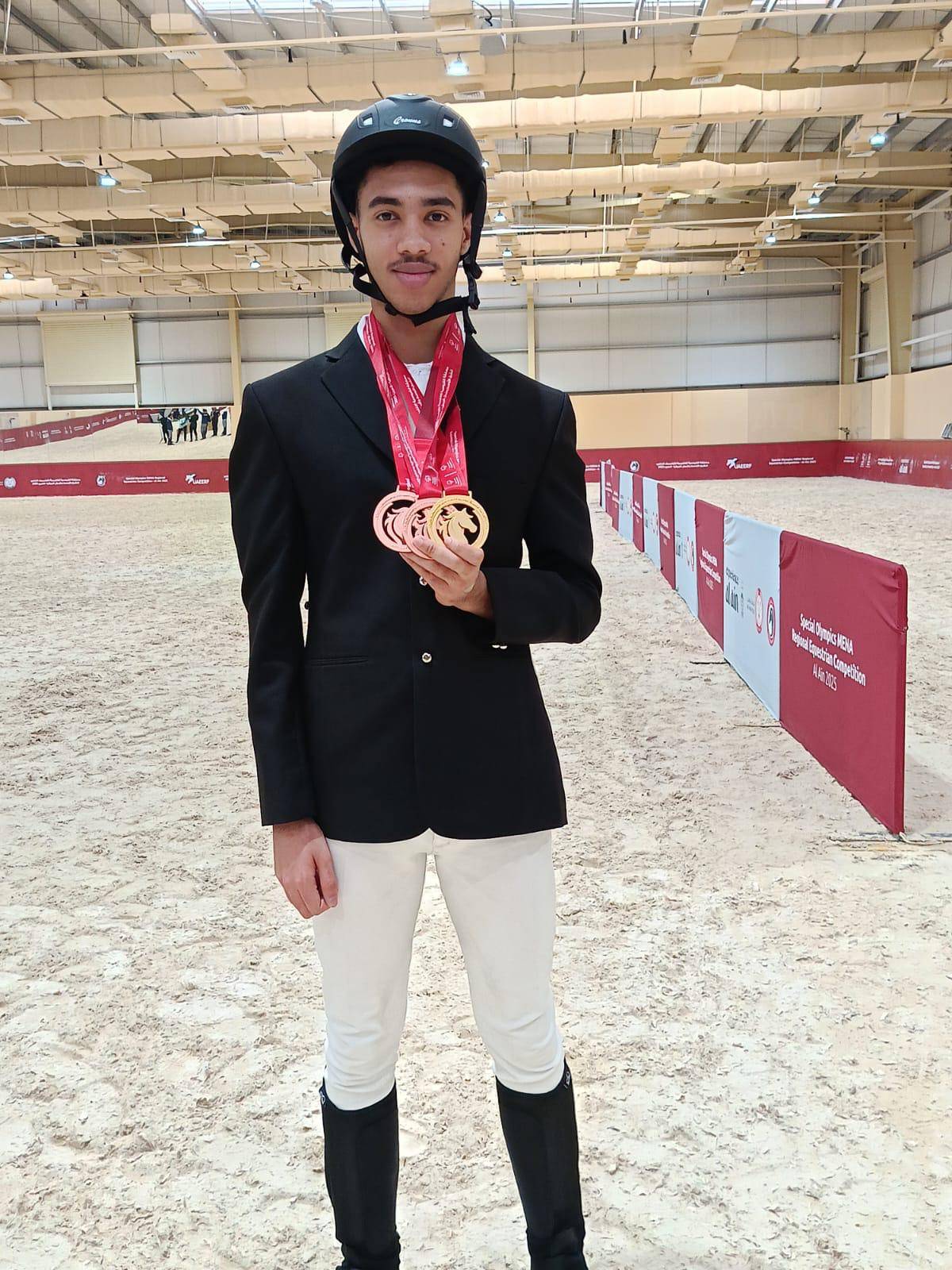 بثلاث ذهبيات.. البحرين تختتم المسابقة الإقليمية للفروسية