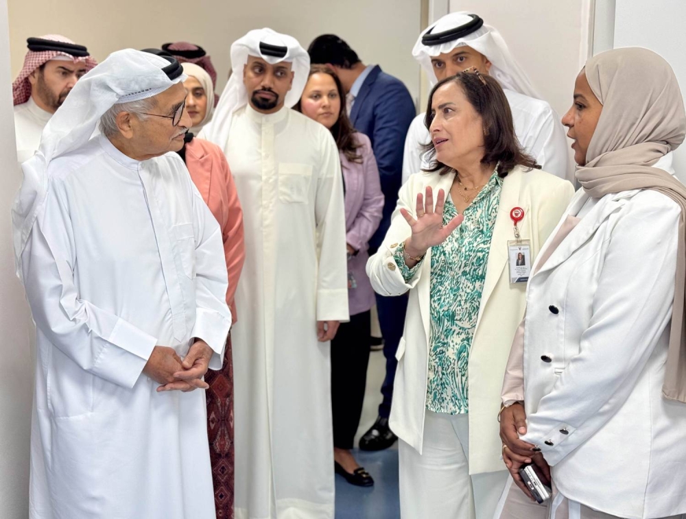 محمد بن عبدالله يقوم بزيارة تفقدية لمجمع السلمانية الطبي