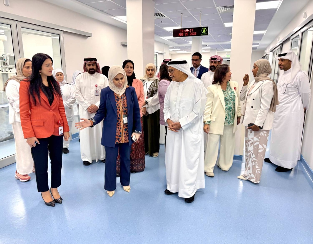 محمد بن عبدالله يقوم بزيارة تفقدية لمجمع السلمانية الطبي