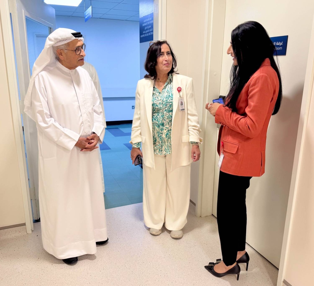 محمد بن عبدالله يقوم بزيارة تفقدية لمجمع السلمانية الطبي