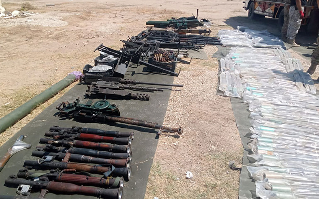 الجيش اللبناني يتسلّم الدفعة الثانية من أسلحة المخيمات الفلسطينية