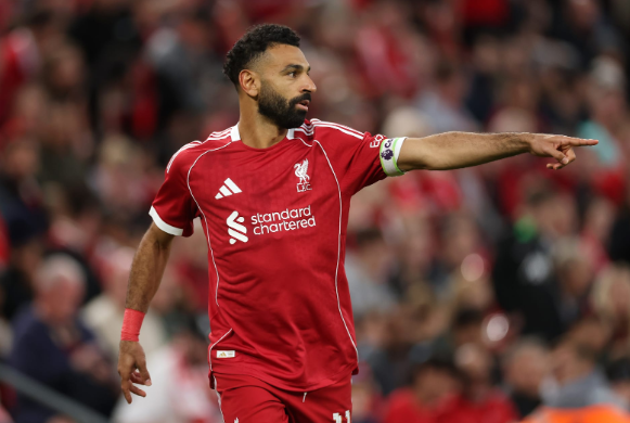 محمد صلاح سادس هدافي الدوريات الخمسة الكبرى خلف مبابي وكين