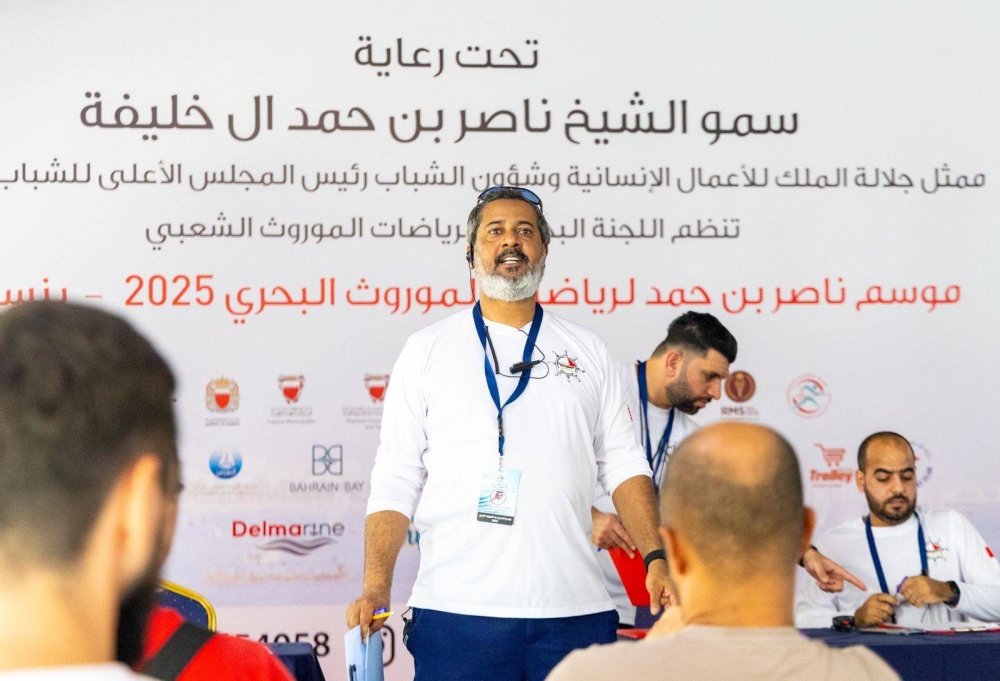 مشارك روسي يفوز بشوط خالد بن حمد لمسابقة كتم النفس ضمن موسم الموروث البحري