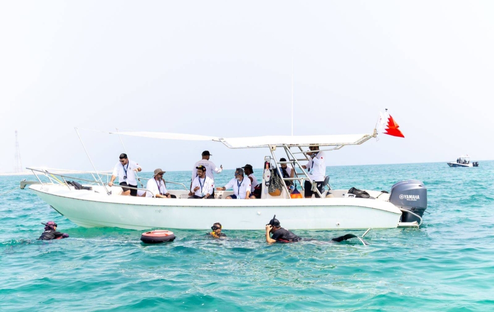 مشارك روسي يفوز بشوط خالد بن حمد لمسابقة كتم النفس ضمن موسم الموروث البحري