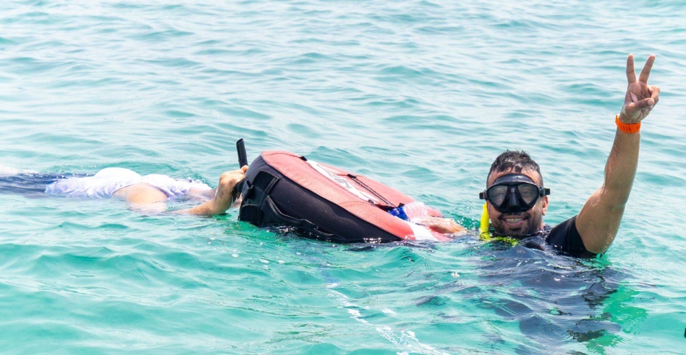 مشارك روسي يفوز بشوط خالد بن حمد لمسابقة كتم النفس ضمن موسم الموروث البحري