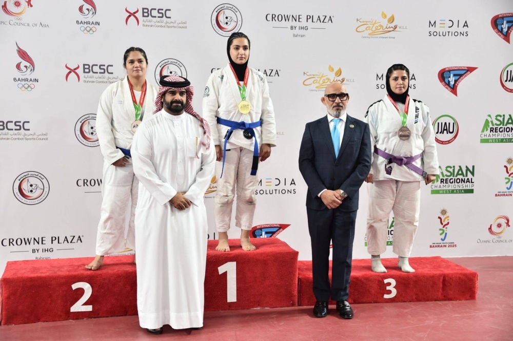 سلمان بن محمد يشهد منافسات بطولة غرب آسيا للجوجيتسو 2025
