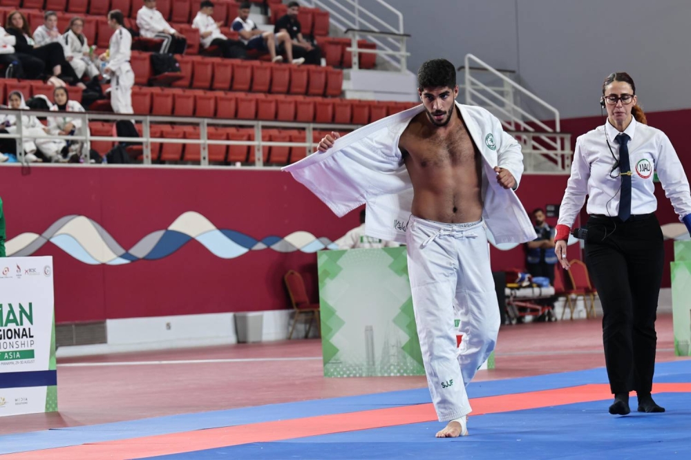 سلمان بن محمد يشهد منافسات بطولة غرب آسيا للجوجيتسو 2025
