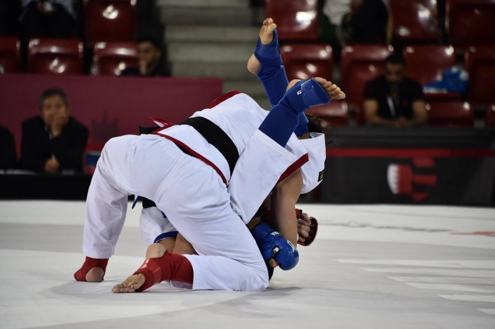 سلمان بن محمد يشهد منافسات بطولة غرب آسيا للجوجيتسو 2025