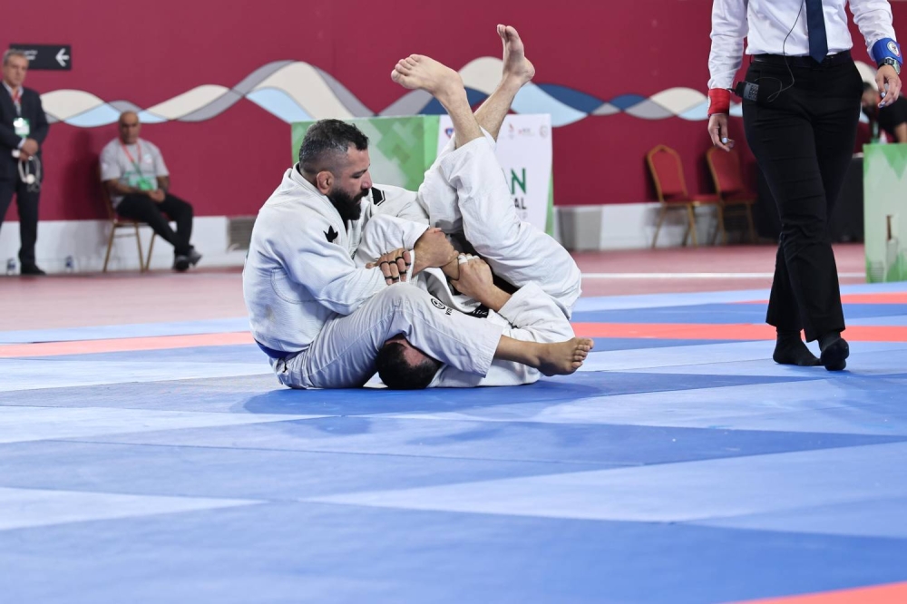 سلمان بن محمد يشهد منافسات بطولة غرب آسيا للجوجيتسو 2025