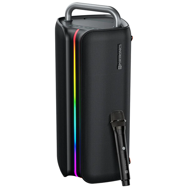 Portronics تطلق سماعة Nebula X بقدرة 150 واط وتجربة كاريوكي تفاعلية للحفلات المنزلية